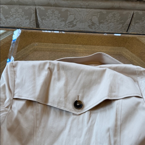 Brooks Brothers “346 Collection” Women’s Khaki Double-Breasted Midtrench Coat - Picture 9 of 9